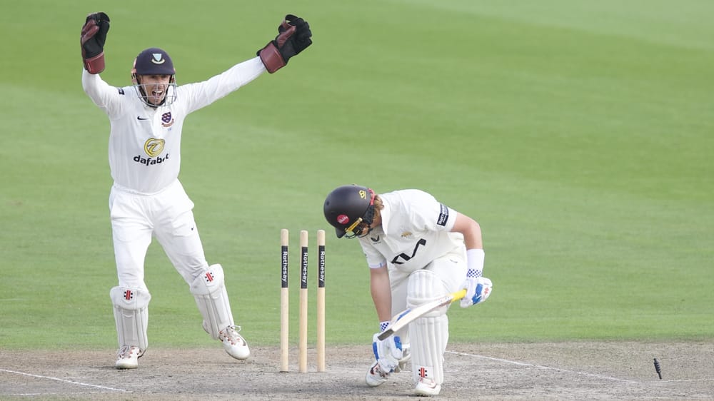Haines bowls Pope