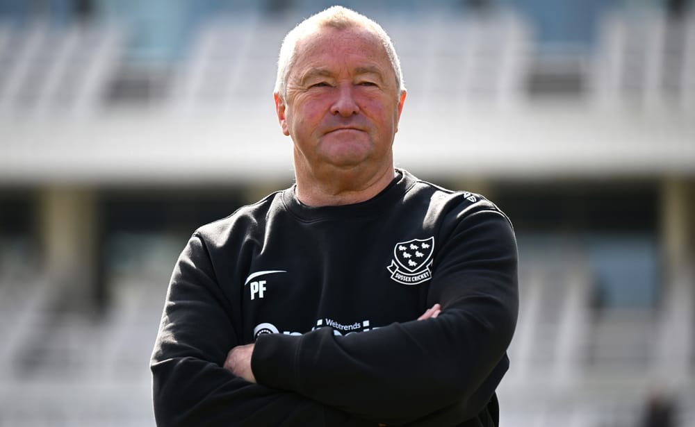 Paul Farbrace coaches Sussex for the last time this week.